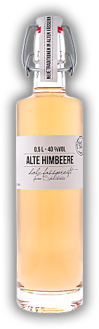 Birkenhof Alte Himbeere 0,5 Liter Birkenhof Alte Himbeere 0,5 Liter Harmonisches Destillat, in Cognacfässern gereift. 0,5	 Liter - Vol 40%