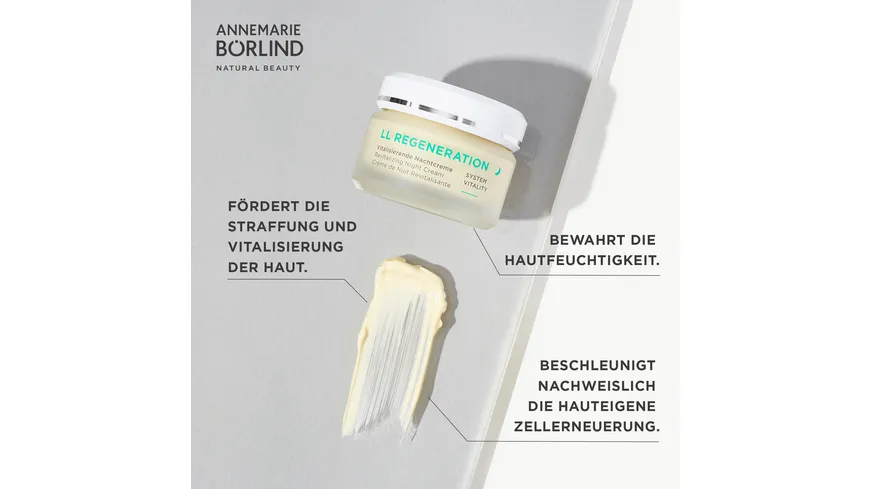 ANNEMARIE BÖRLIND LL REGENERATION  Vitalisierende Tagescreme 15 ml
