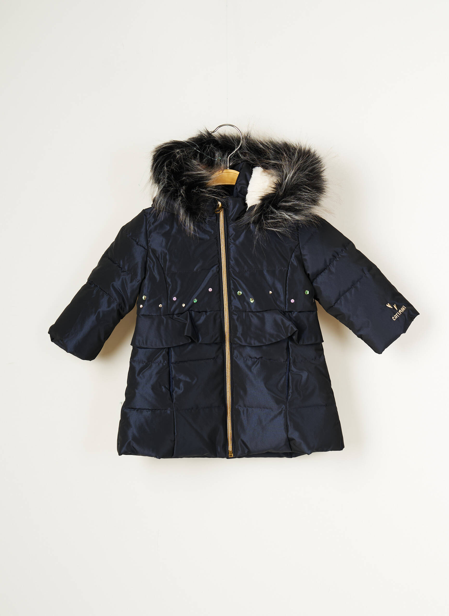 Catimini Parkas Fille couleur bleu