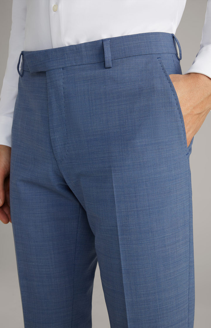 Baukasten-Hose Blayr in Blau strukturiert