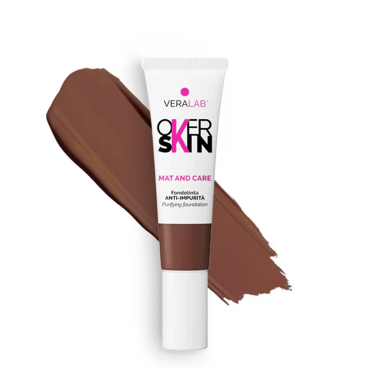 Base de maquillaje líquida MAT AND CARE para el rostro