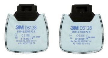 3M 1.21.17.312.80 D3128 Filtro de partículas 3M™ Secure Click™, P2 R 40 pares
