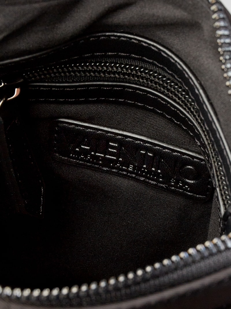 Umhängetasche mit Logo-Details Modell 'Kylo' in schwarz