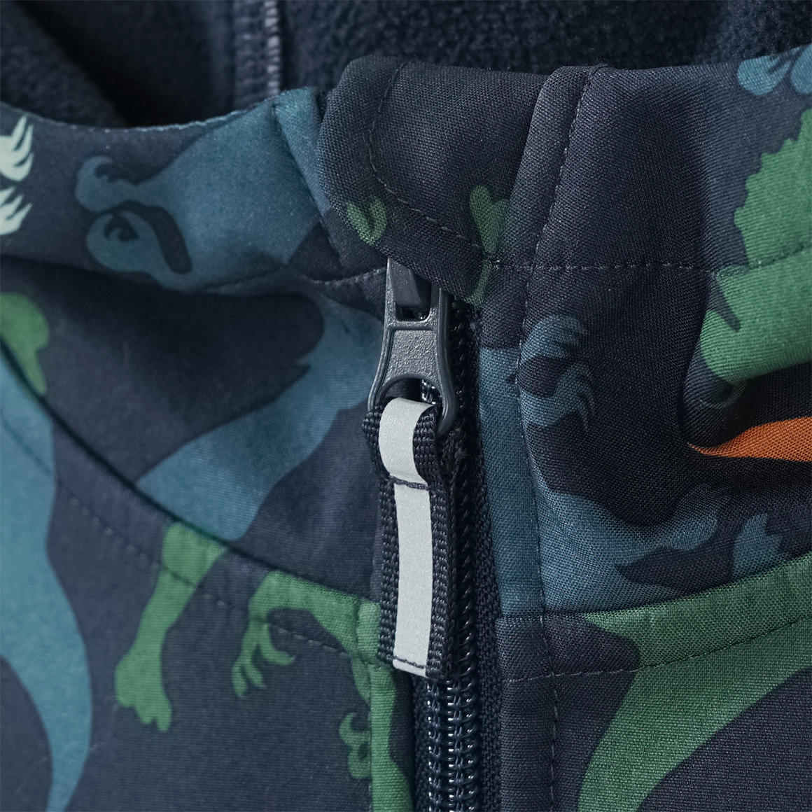 Jungen Softshelljacke mit Kapuze