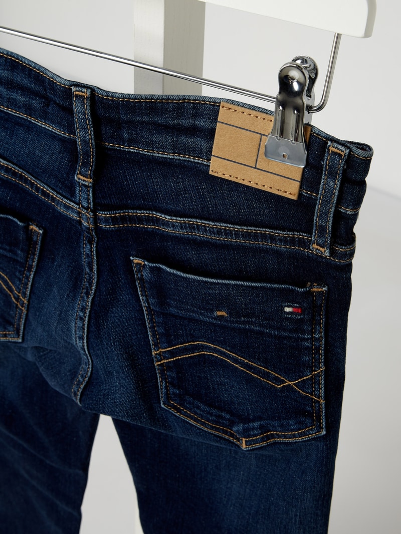 Slim Fit Jeans aus Baumwoll-Elasthan-Mix in jeans