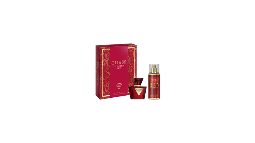 GUESS Seductive Red Eau de Toilette und Fragnance Mist Geschenkpackung
