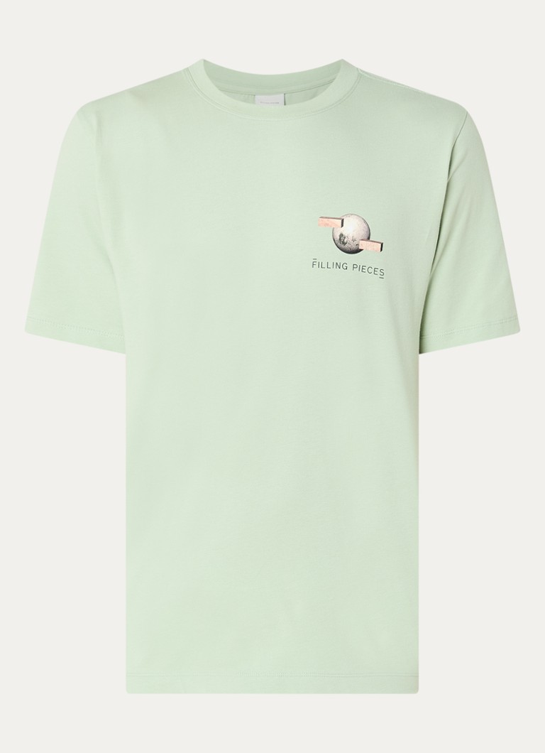 Filling Pieces Balance T-shirt with logo and back print