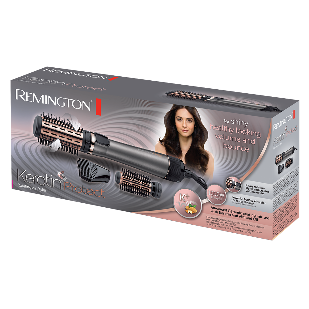 Keratin Protect rotierende Warmluftbürste