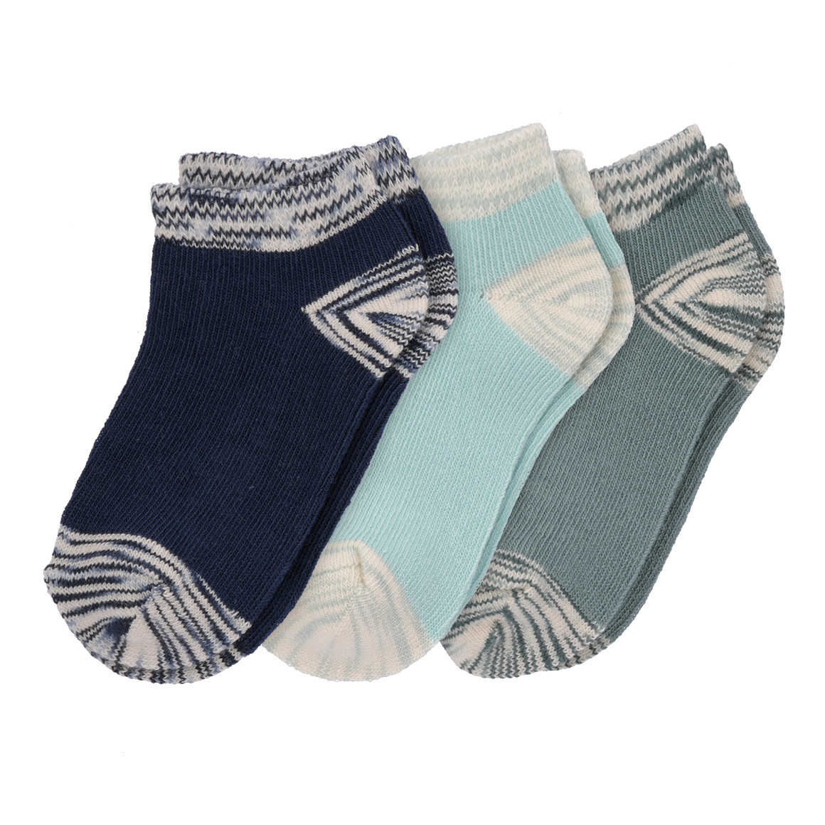 3 Paar Baby Sneaker-Socken im Set