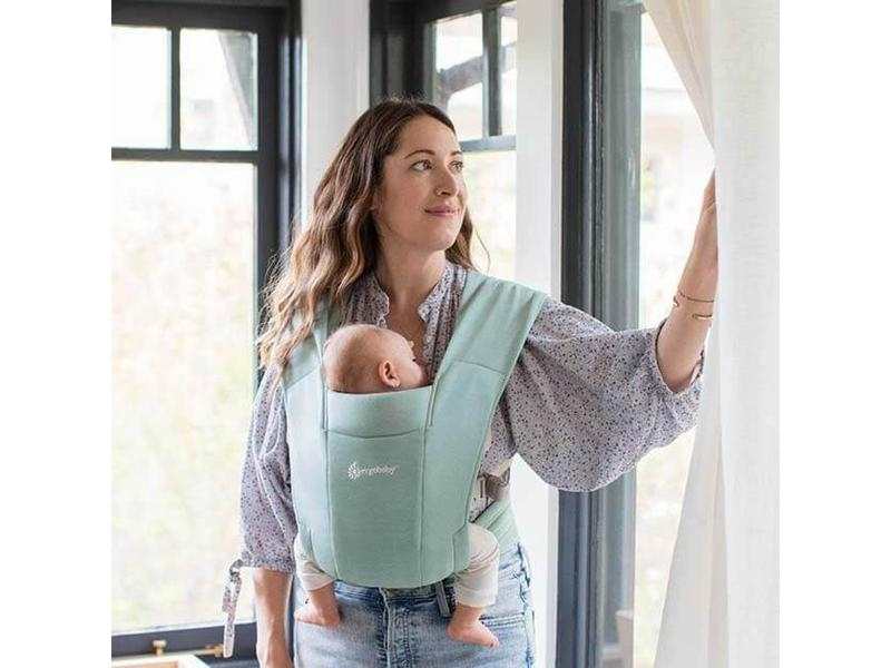Porte-bébé Embrace Cotton jade