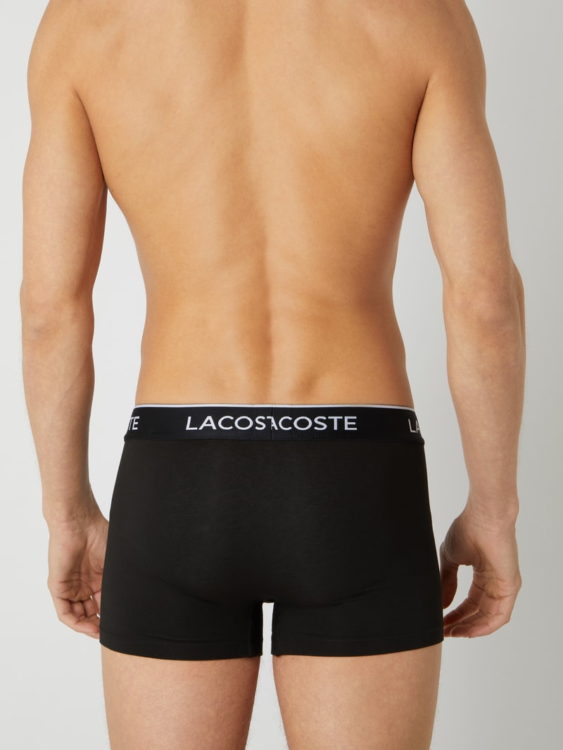 Trunks mit Label-Details im 3er-Pack in weiß