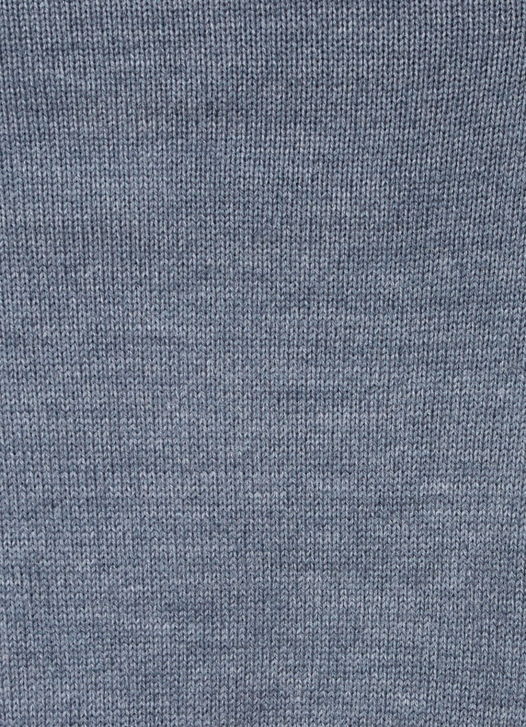Armani Exchange Fine-knit sweater in wool blend with turtleneck