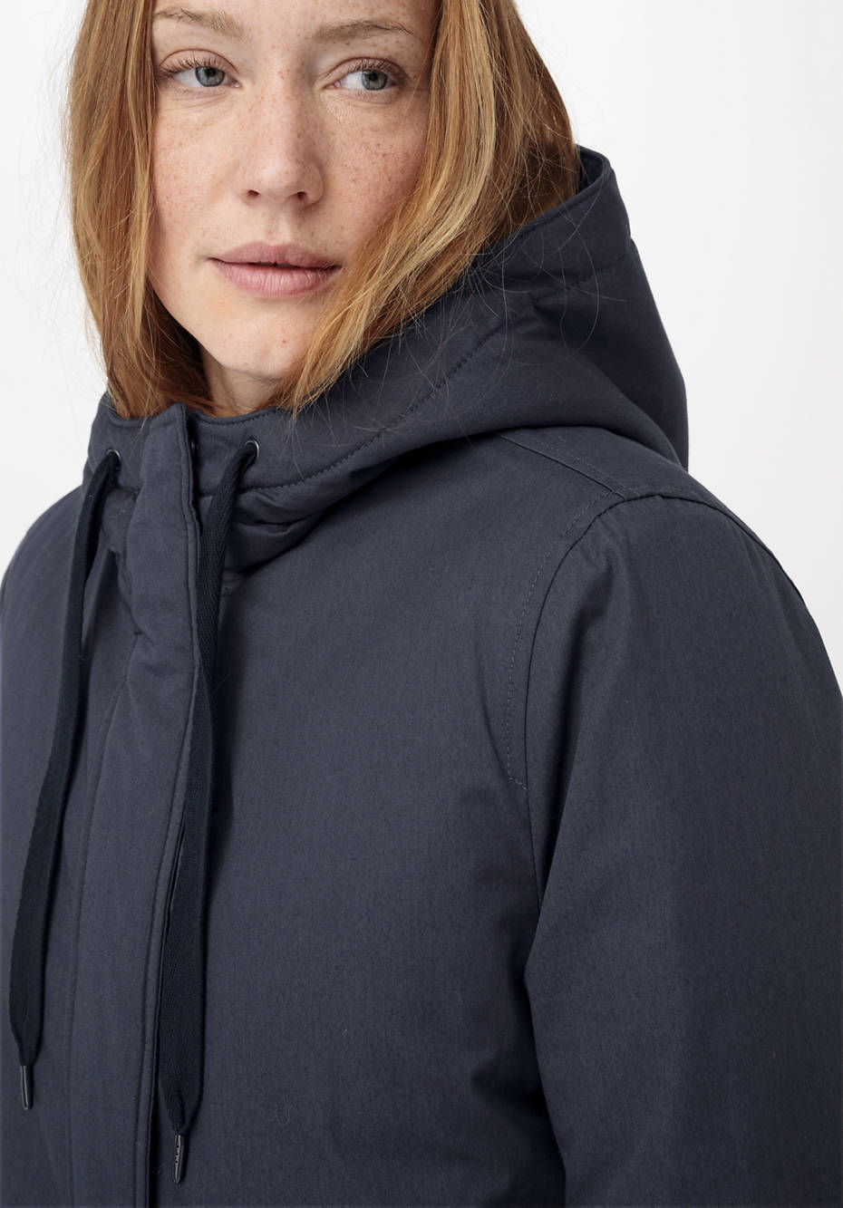 Parka Nature Shell aus reiner Bio-Baumwolle