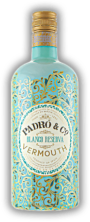 Padro & Co. Vermouth Blanco Reserva Padro & Co. Vermouth Blanco Reserva Sehr aromatischer und komplexer weißer Wermut - vielschichtig mit geringer Süße. 0,75	 Liter - Vol 18%