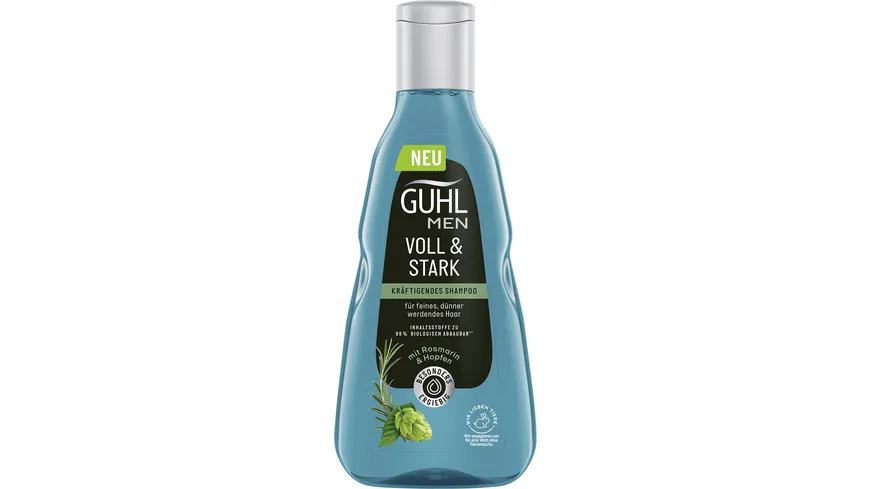 GUHL MEN Voll & Stark Kräftigendes Shampoo für feines 250 ml