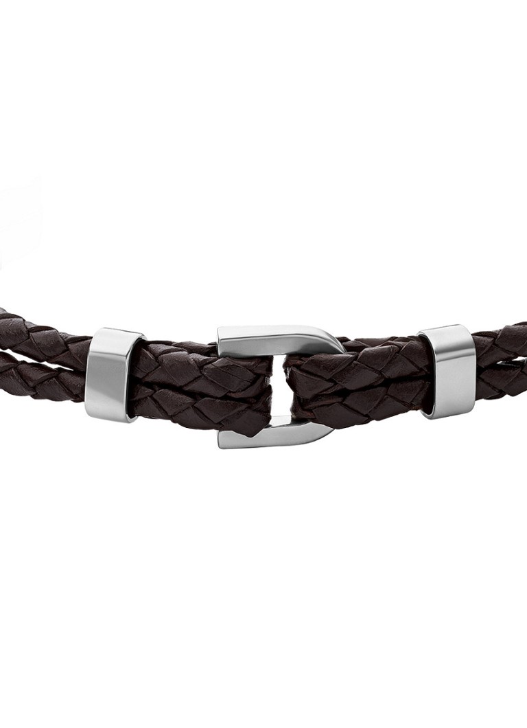 Fossil  Heritage armband van leer JF04203040