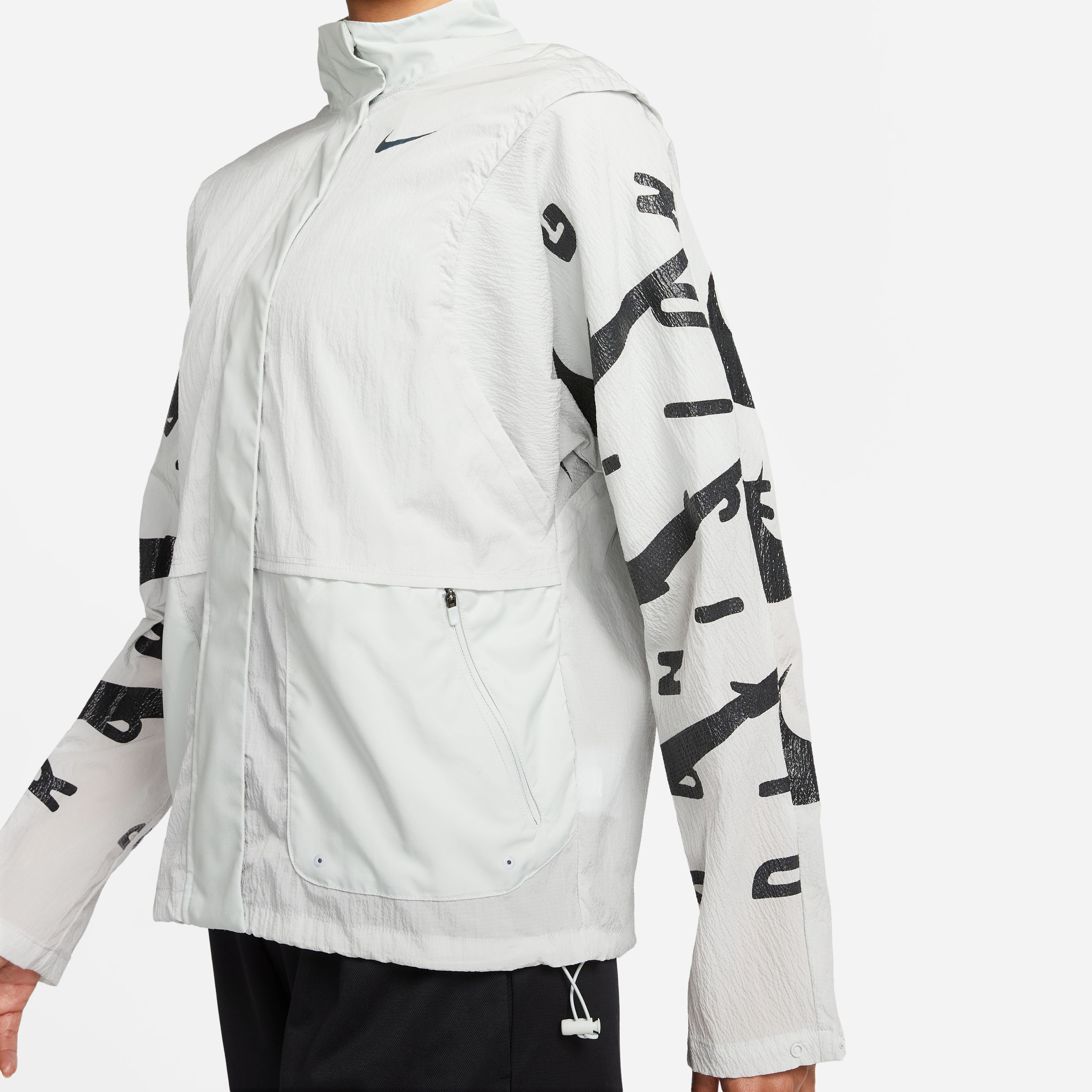 TF Run Division Laufjacke Damen - Weiß, Schwarz