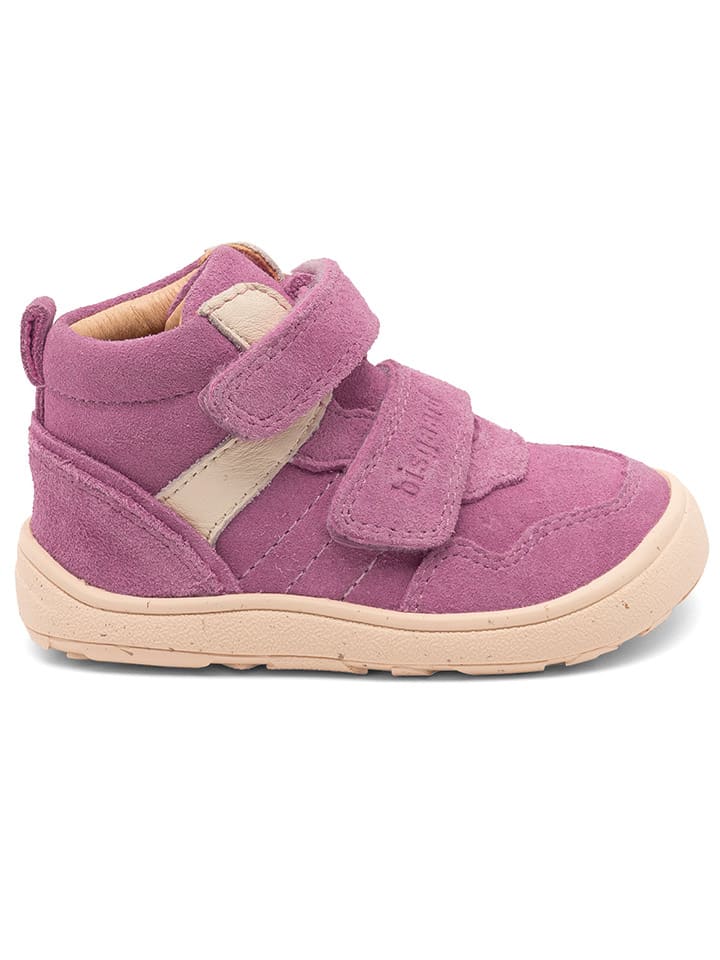 bisgaard Leder-Lauflernschuhe in Lila/ Creme günstig kaufen