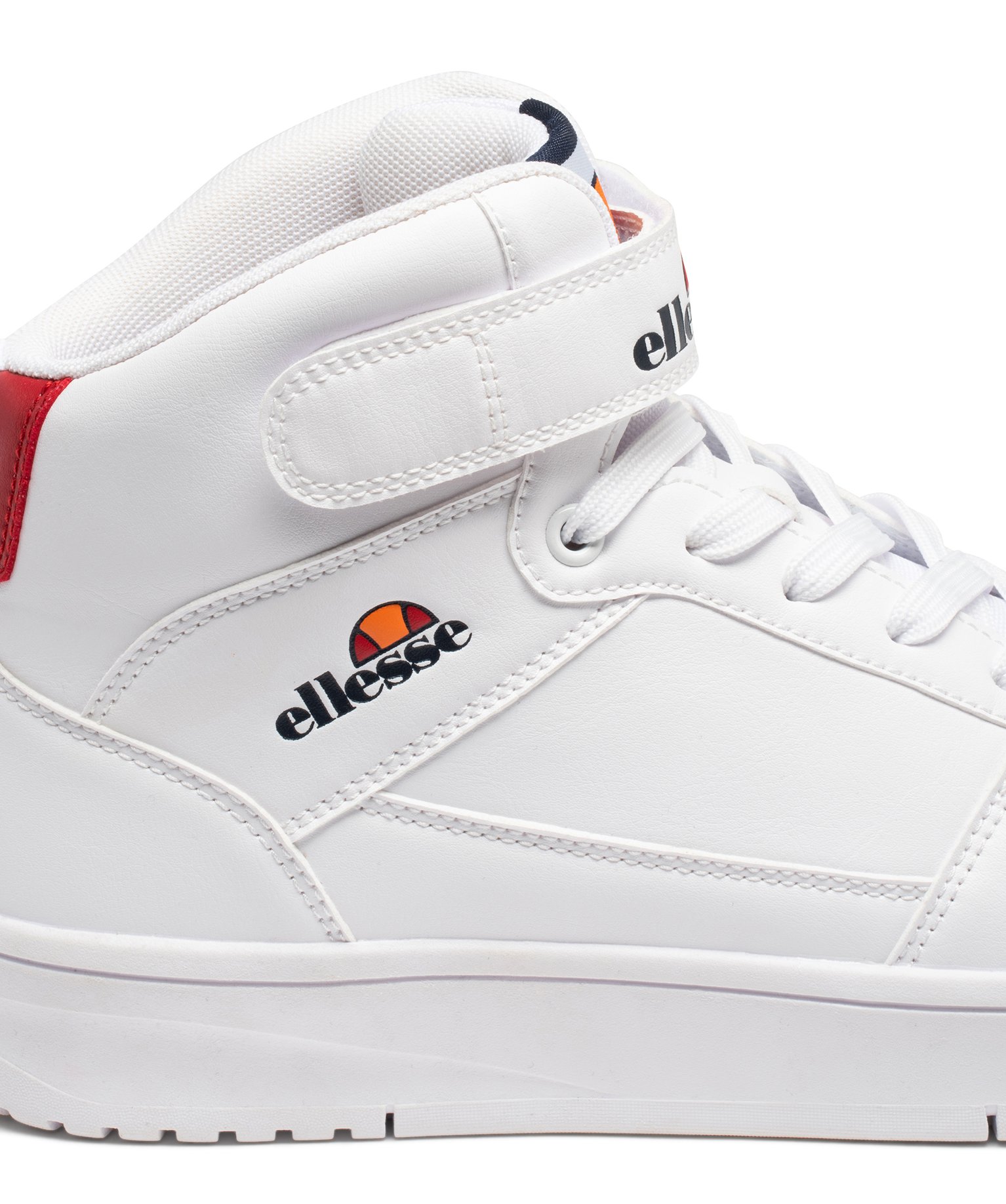Baskets homme mid-cut unies à scratch - Ellesse blanc | GEMO