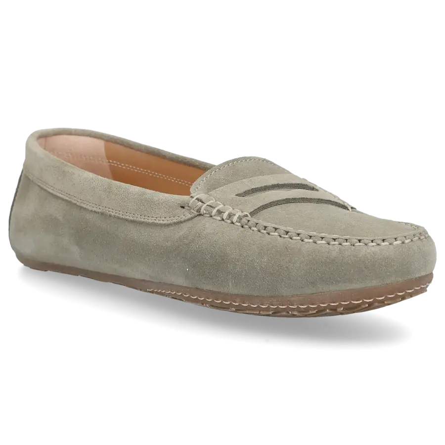 Unützer - Loafer U15000 Veloursleder - grün