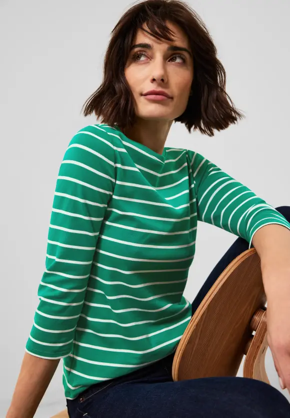 CECIL Shirt mit Streifenmuster