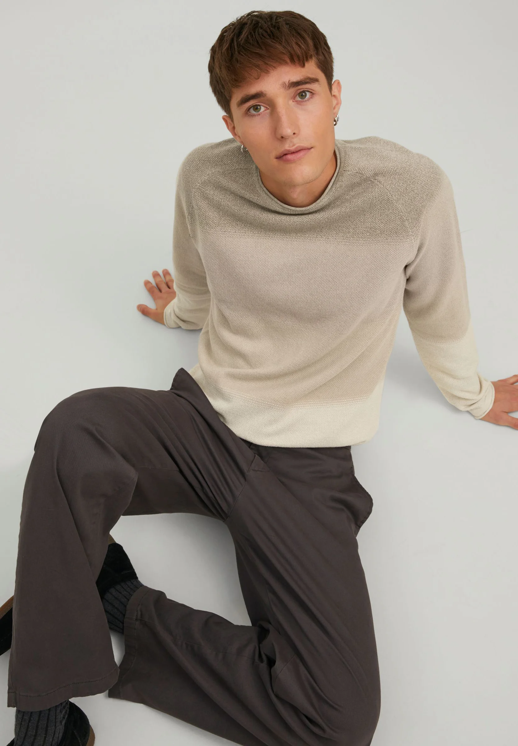 Jack & Jones JJEHILL CUELLO REDONDO - Suéter