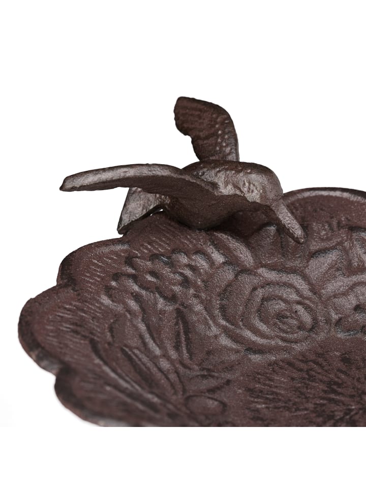 relaxdays Vogeltränke Gartendeko in Braun günstig kaufen onesize