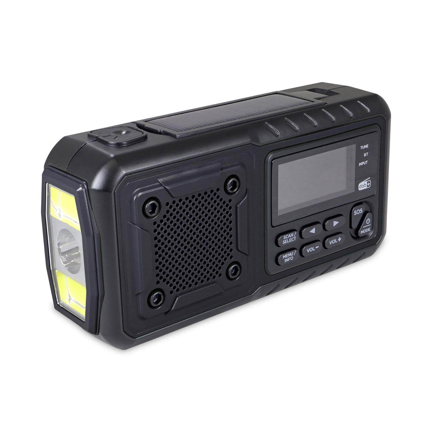 Kurbelradio Multi DAB+ mit Powerbank