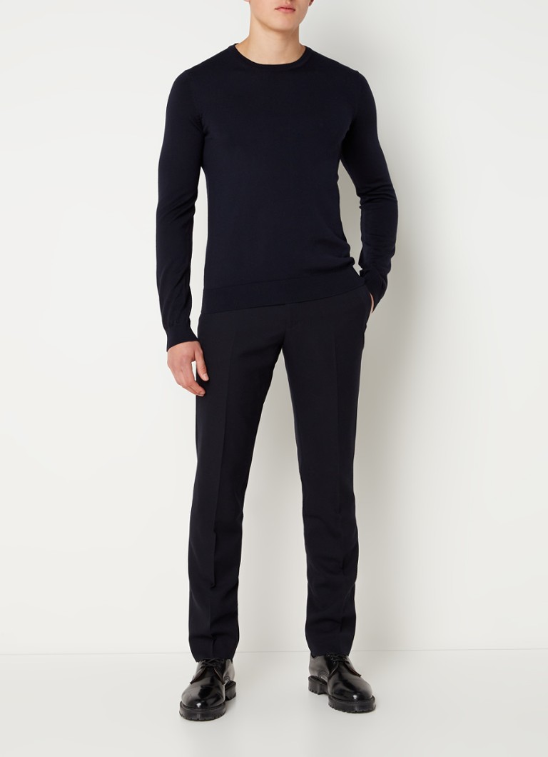 HUGO BOSS San Cedric fine-knit wool pullover