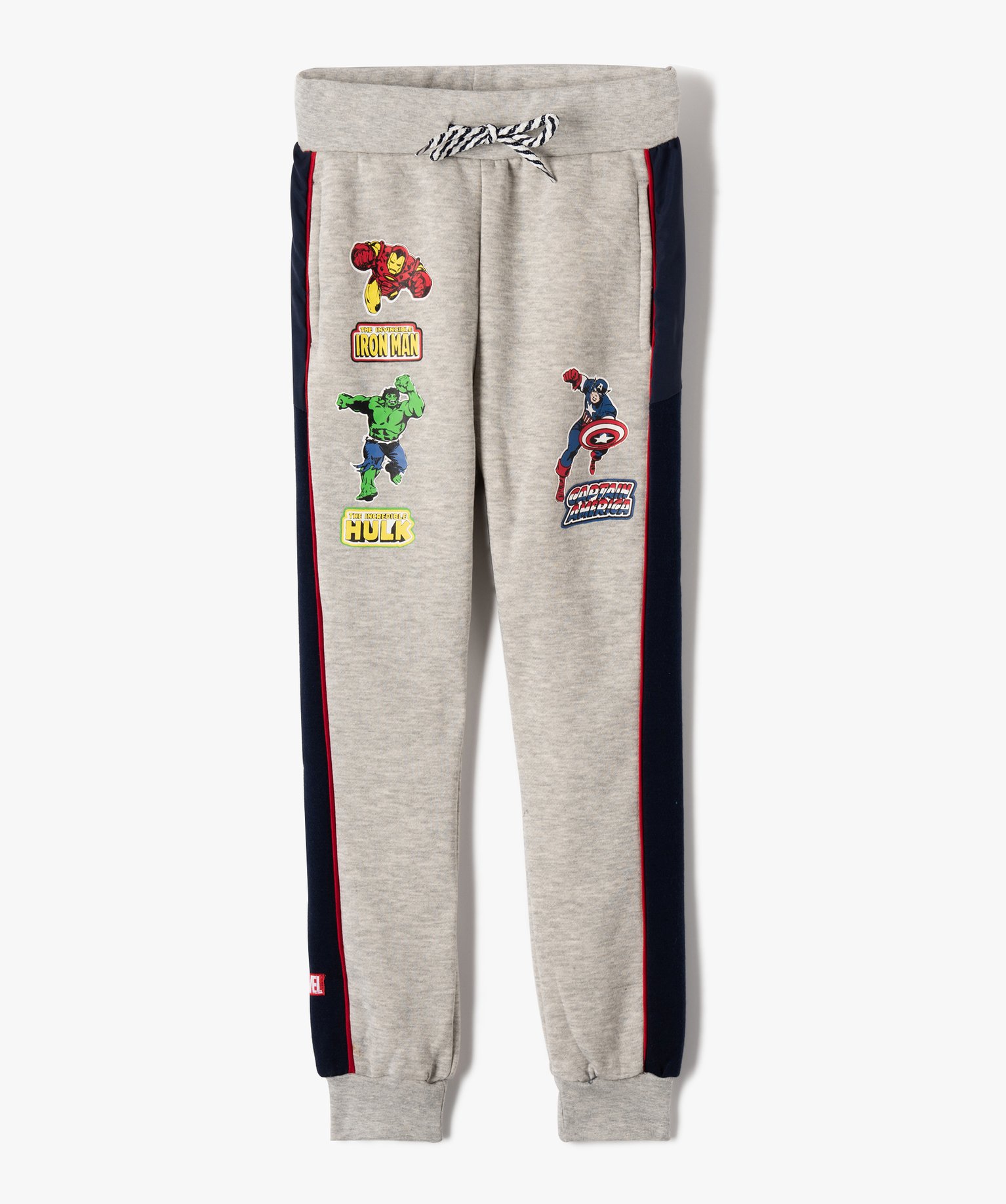 Pantalon de jogging Garçon avec motifs Avengers - Marvel gris | GEMO