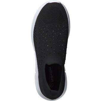 Barbarella Slip On Sneaker in schwarz