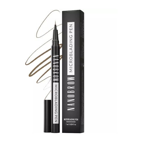 „Nanobrow Microblading“ pieštukas, šiltai rudas, 1 ml