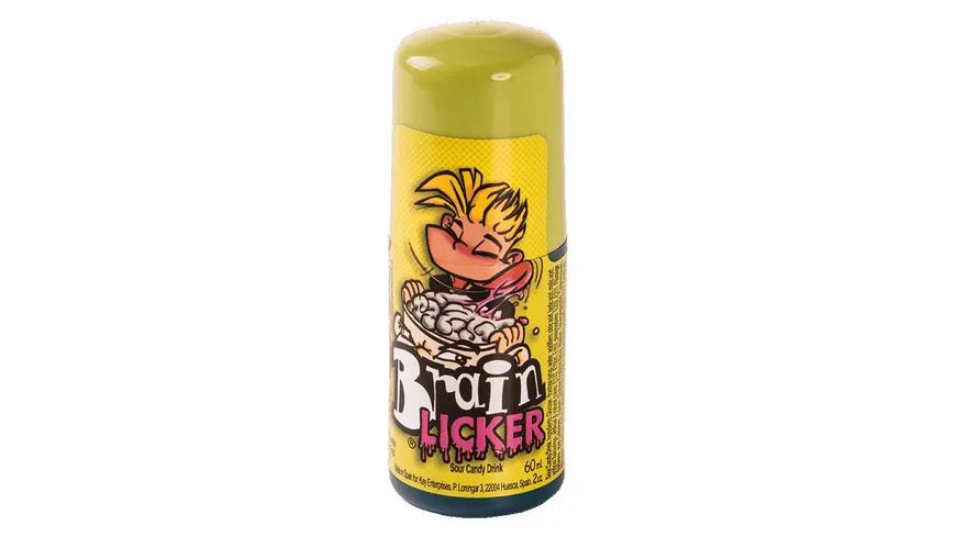 BRAIN LICKER Zungenrolle mit Sour Candy Drink 60 ml