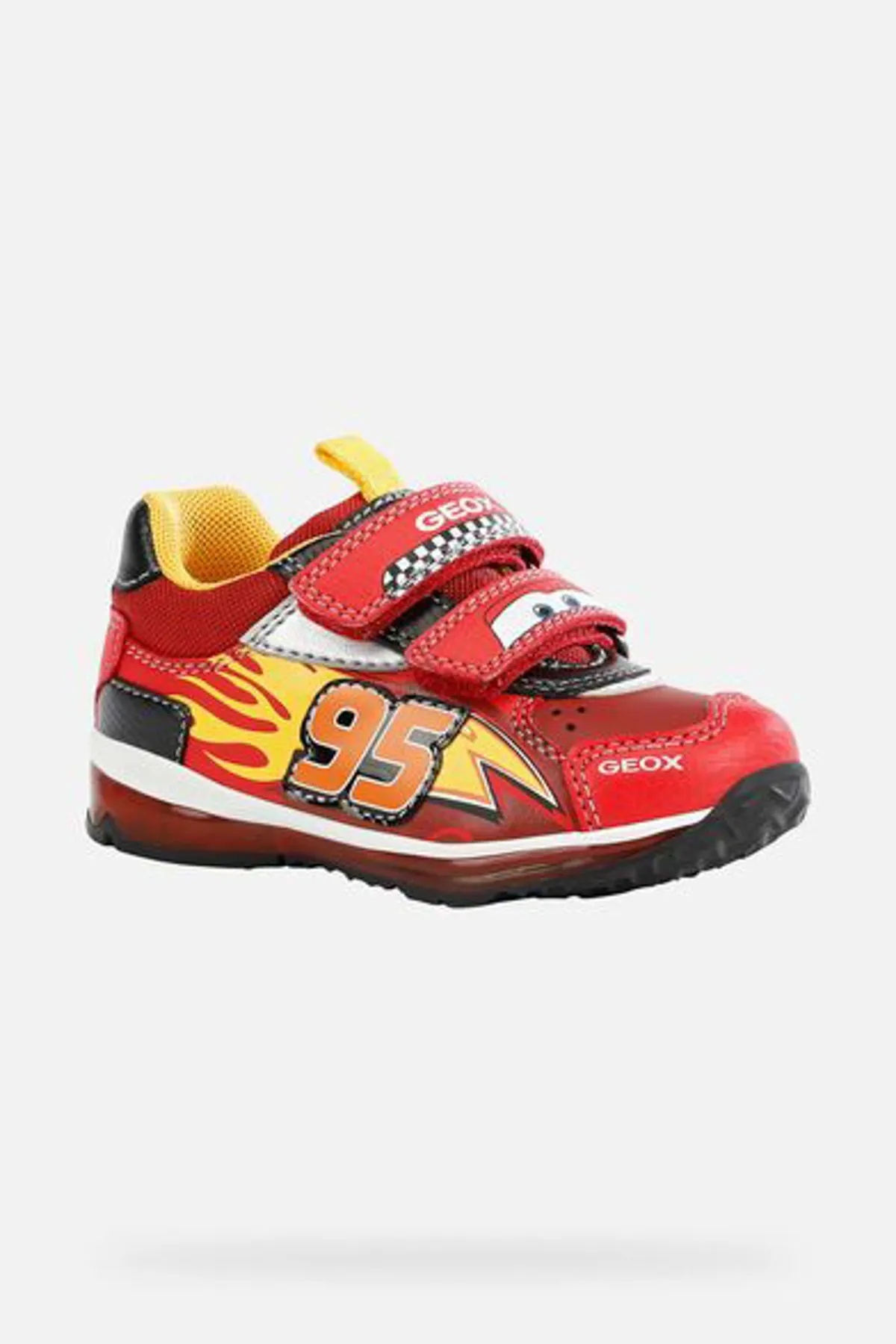 Geox  ROT/SCHWARZE Sneakers für Herren