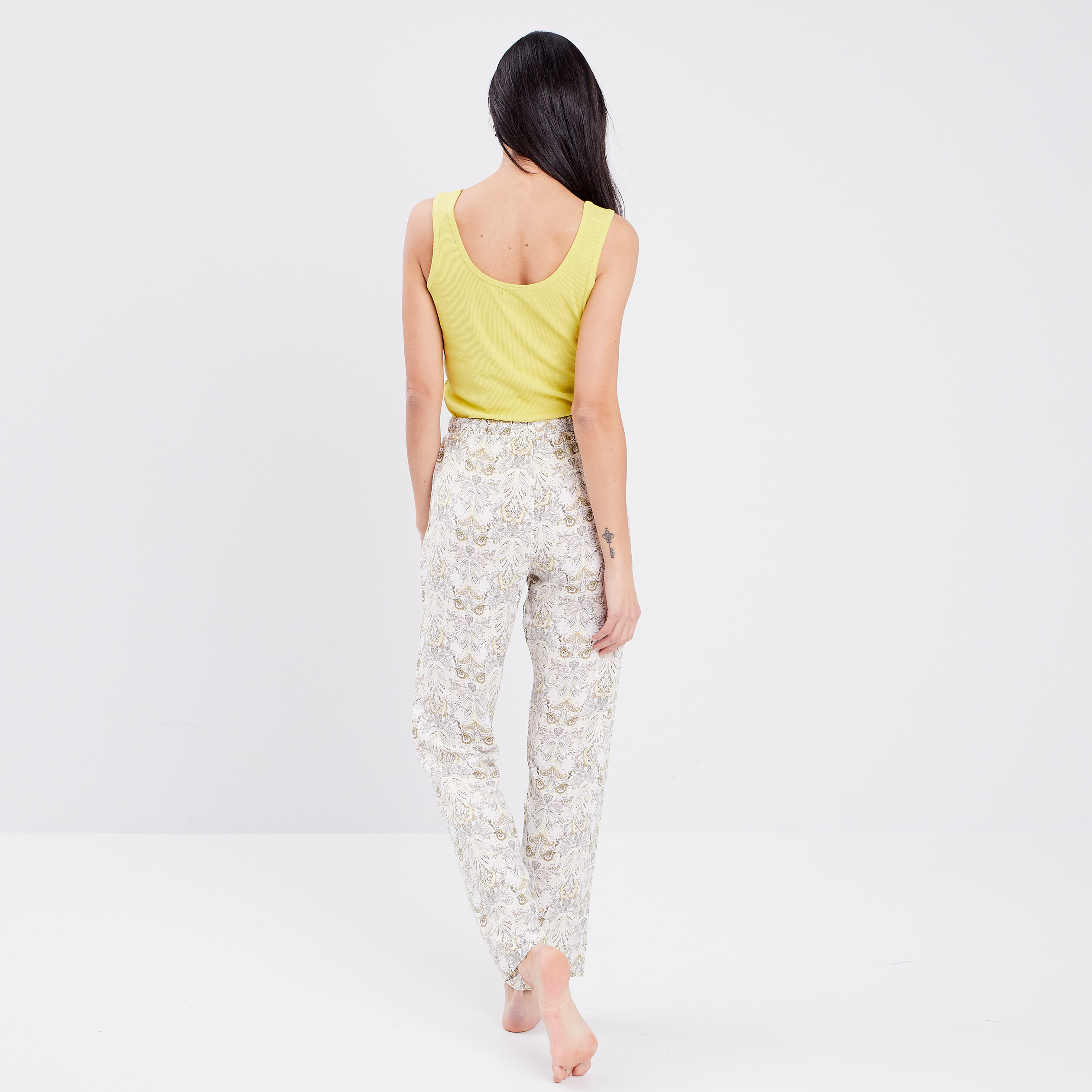 Ensemble de pyjama beige femme | La Halle
