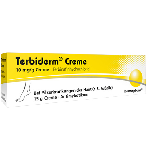 TERBIDERM 10 mg/g Creme  15 g  Creme