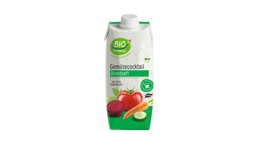 BIO PRIMO Bio - Gemüsecocktail mit 85 % Tomatensaft 0.5 l