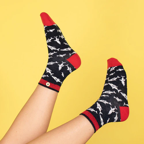Jules & Léa navy blue socks