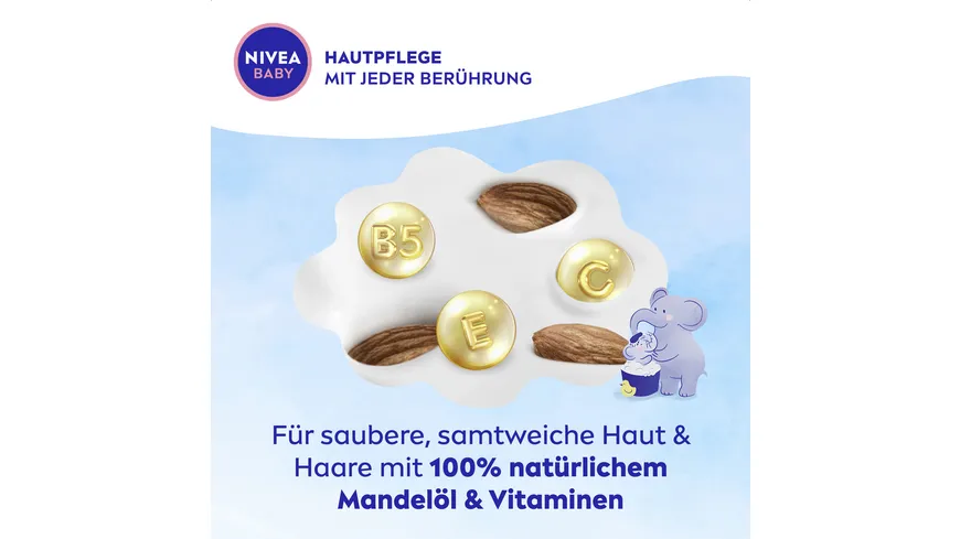 Nivea Baby Kopf bis Fuß Bad & Shampoo 200 ml