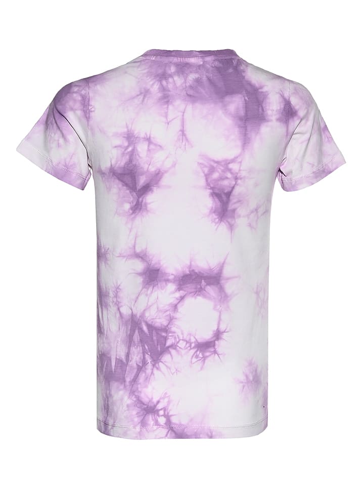 Blue Effect Shirt in Lila/ Weiß günstig kaufen
