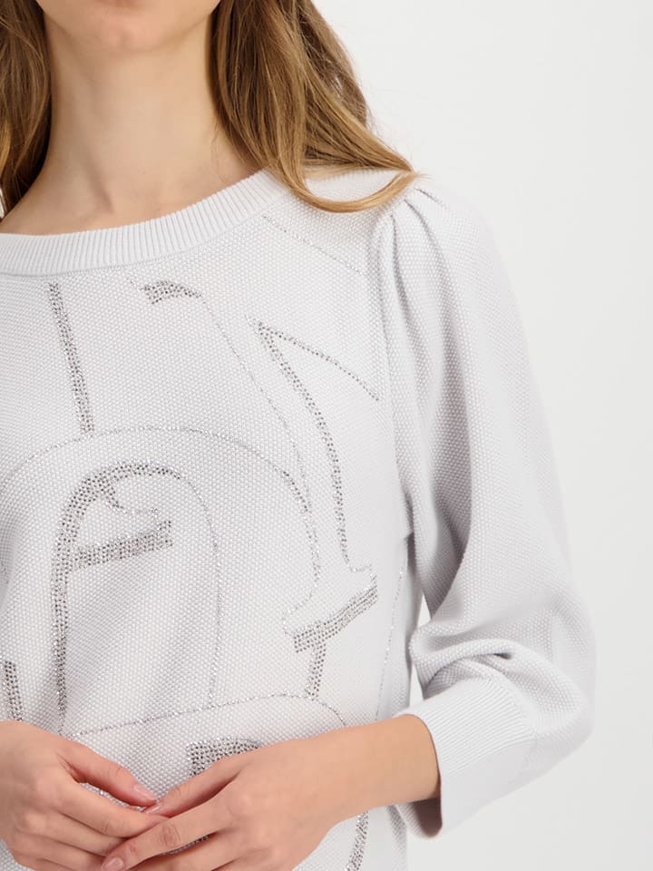 monari Pullover in Hellgrau günstig kaufen