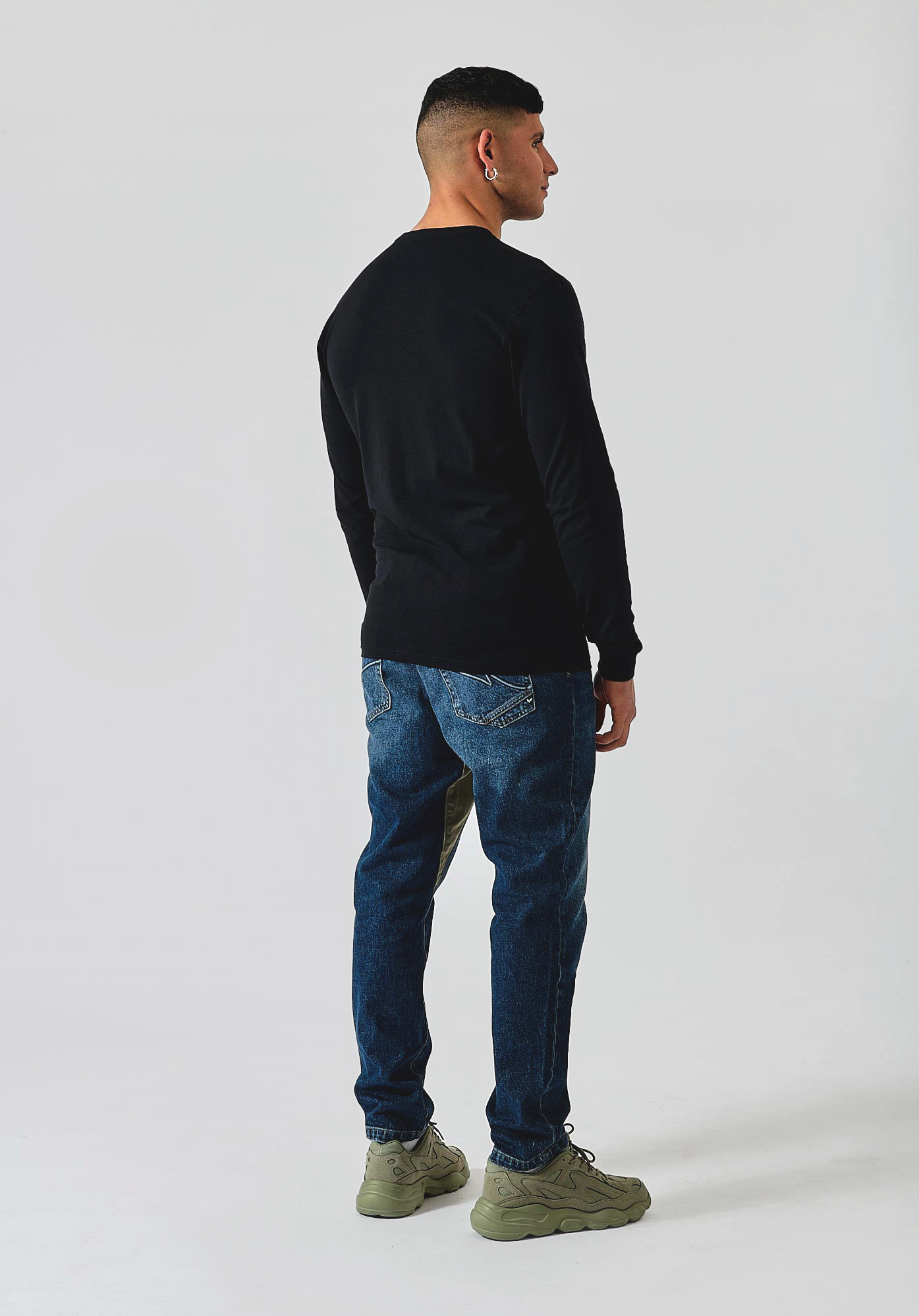NEEVE  T-shirt noir homme