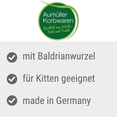 Aumüller Katzenspielzeug Baldriankissen Baldini