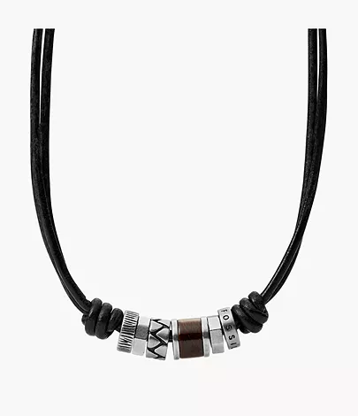 Fossil Herren Kette Leder