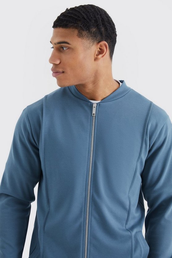 Slim-Fit Bomberjacke