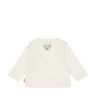 T-Shirt langarm, weiß für Mädchen