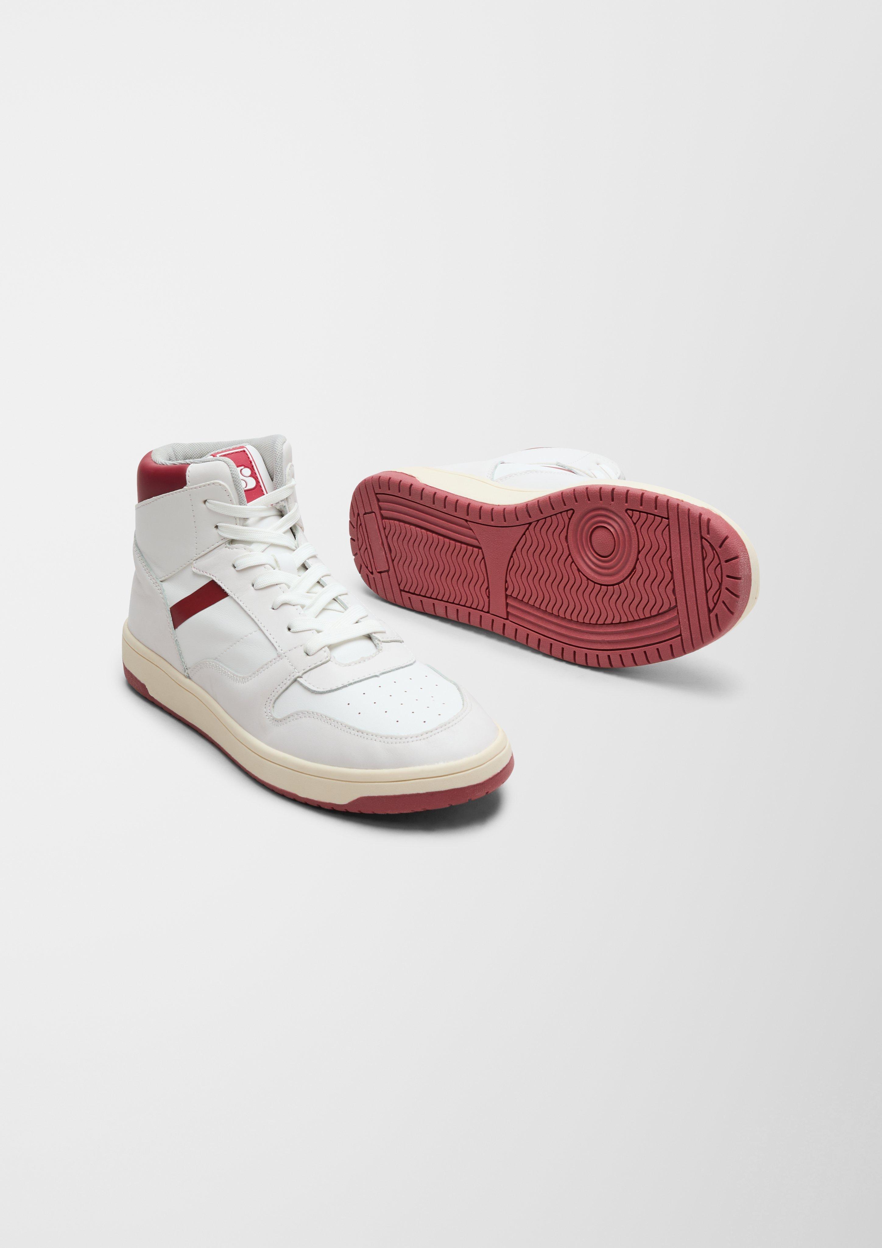 High Top-Sneaker aus Leder  6006538-110