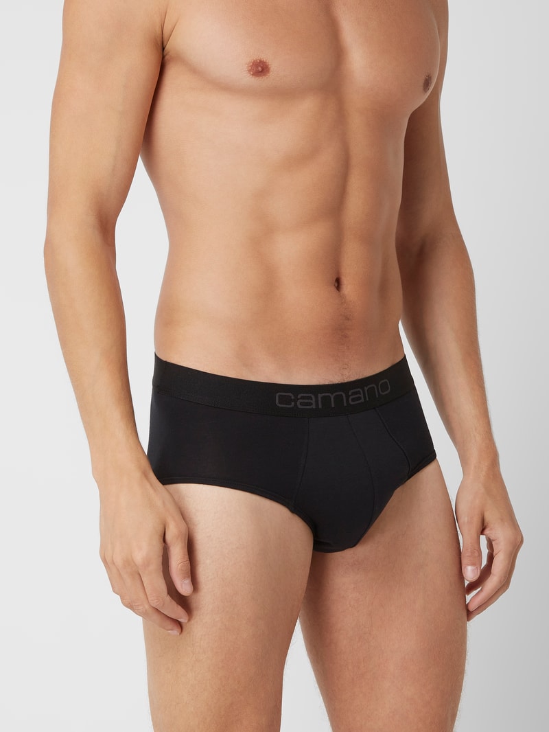 Slip im 6er-Pack in schwarz