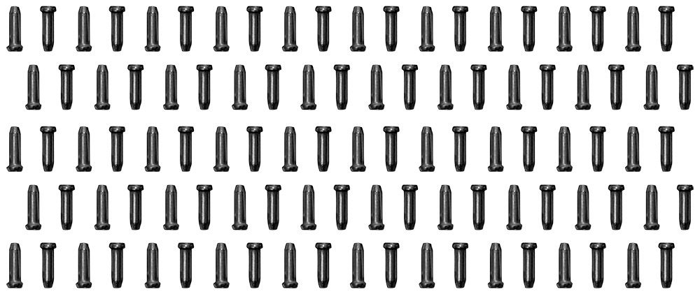 Katana Schaltzug / Bremsinnenzug Endkappen (100 Stück) kaufen | Bike-Discount