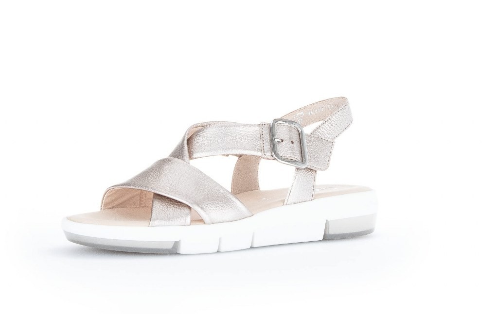 GABOR Klassische Sandalen silber